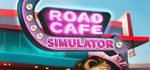 Road Cafe Simulator game banner - find where to play in the cloud