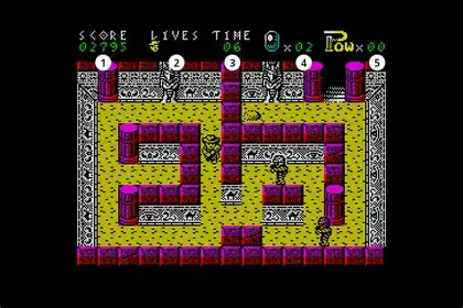 Shovel Adventure ZX Spectrum gameplay screenshot