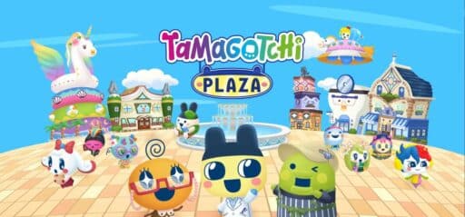 Tamagotchi Plaza game banner - find out how to play with cloud gaming