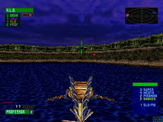 Critical Depth PlayStation gameplay screenshot