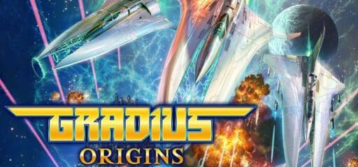 Gradius Origins game banner - find out how to play with cloud gaming