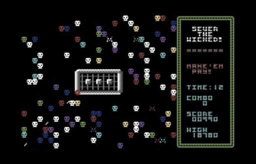 Sever The Wicked C64 gameplay screenshot