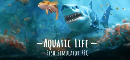 Aquatic Life: Fish Simulator RPG game banner