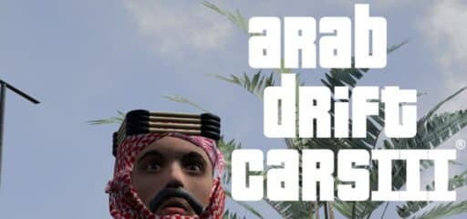 Arab drift cars 3 game banner - find where to play in the cloud