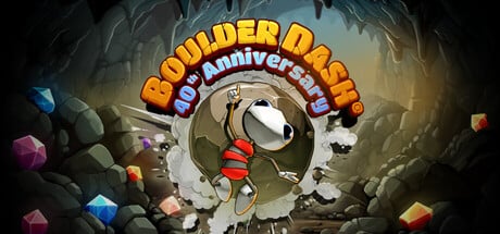 Boulder Dash: 40th Anniversary game banner - find where to play in the cloud
