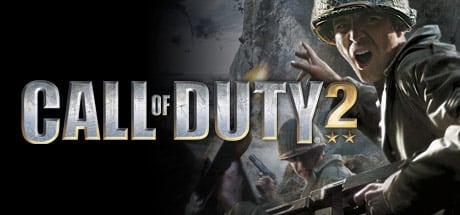 Call of Duty 2 game banner - find out where to play in the cloud