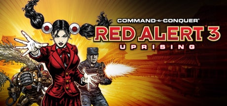 Command & Conquer Red Alert 3 - Uprising game banner - find out how to play with cloud gaming