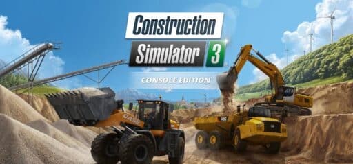 Construction Simulator 3 game banner - find out how to play with cloud gaming