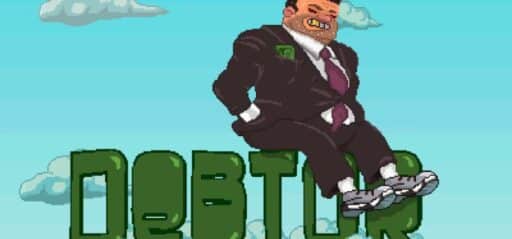 Debtor game banner - find out how to play with cloud gaming
