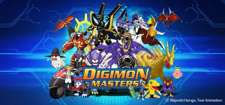 Digimon Masters Online game banner