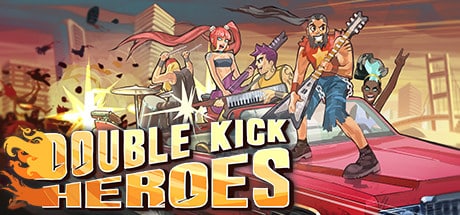 Double Kick Heroes game banner - find where to play in the cloud