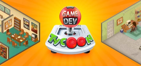 Game Dev Tycoon game banner - find out how to play with cloud gaming
