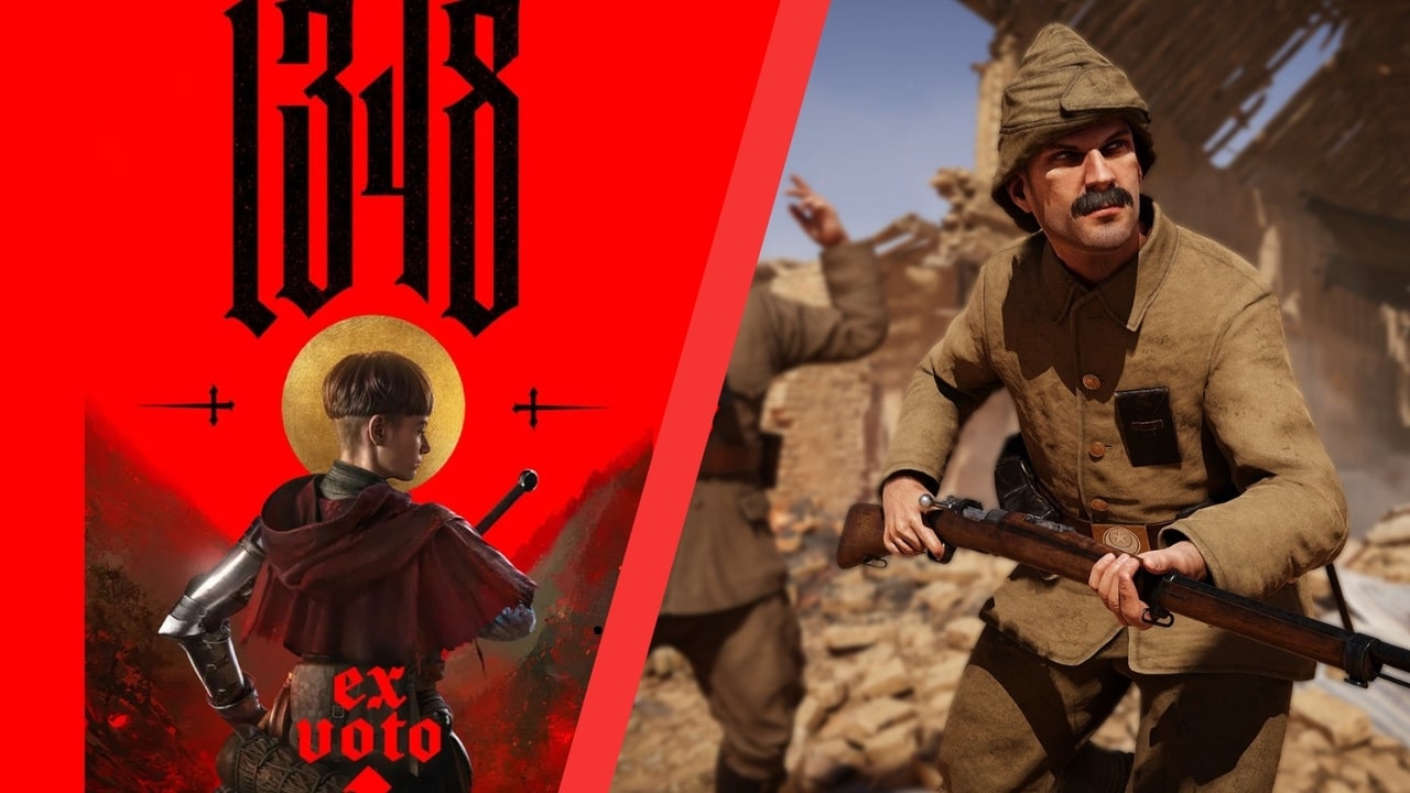 Collage of Two Games Joining GeForce NOW in the future - 1348 and Gallipoli