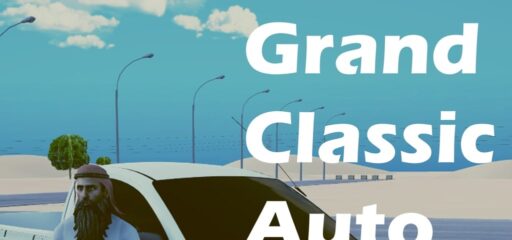 Grand classic auto game banner - find out how to play with cloud gaming