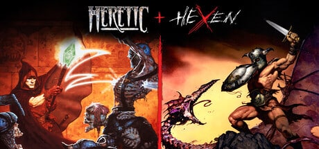 Heretic + Hexen game banner