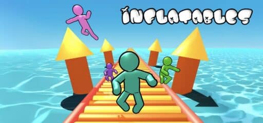 Inflatables game banner - find out how to play with cloud gaming