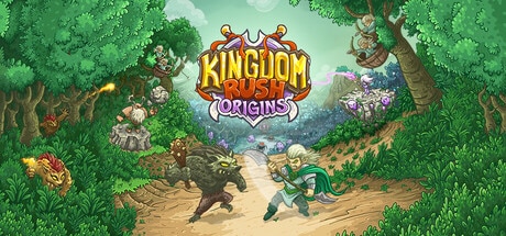 Kingdom Rush Origins game banner - find out how to play with cloud gaming