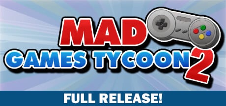 Mad Games Tycoon 2 game banner - find out how to play with cloud gaming