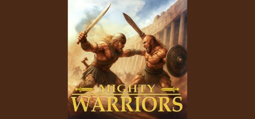 Mighty Warriors game banner - find out how to play with cloud gaming