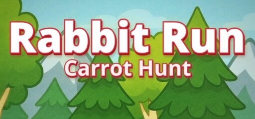 Rabbit Run Carrot Hunt game banner - find out how to play with cloud gaming