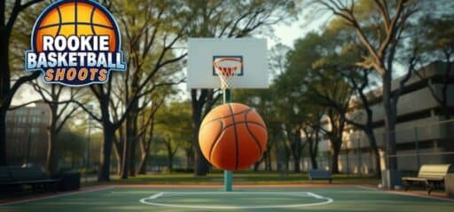 Rookie Basketball Shoots game banner - find where to play in the cloud