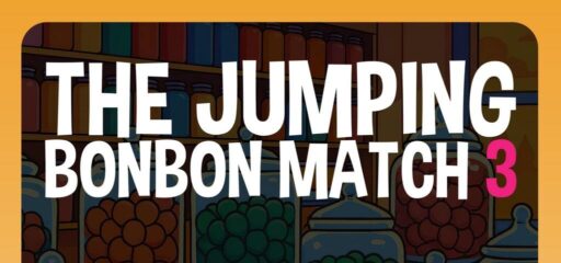The Jumping Bonbon Match 3 game banner - find where to play in the cloud