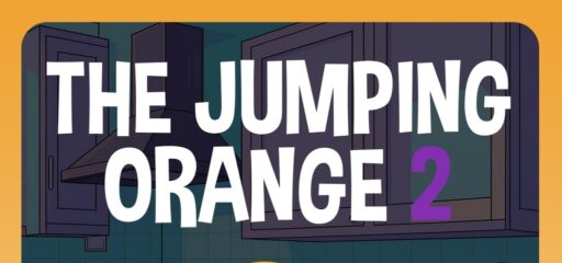 The Jumping Orange 2 game banner - find out how to play with cloud gaming