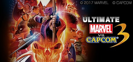 Ultimate Marvel vs. Capcom 3 game banner - find out where to play in the cloud