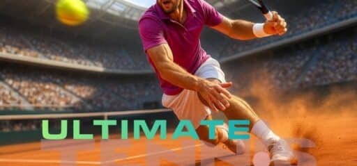 Ultimate Tennis game banner - find out how to play with cloud gaming
