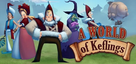 A World of Keflings game banner - find where to play in the cloud