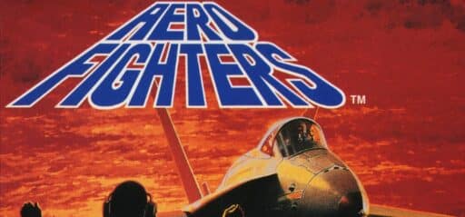 Aero Fighters game banner - find out where to play in the cloud