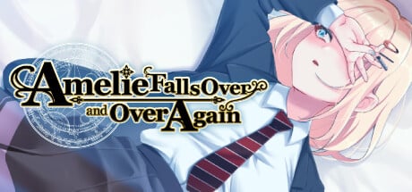 Amelie falls over and over again game banner - find where to play in the cloud