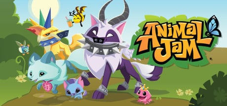 Animal Jam game banner - find where to play in the cloud