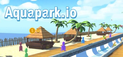 Aquapark io game banner - find where to play in the cloud