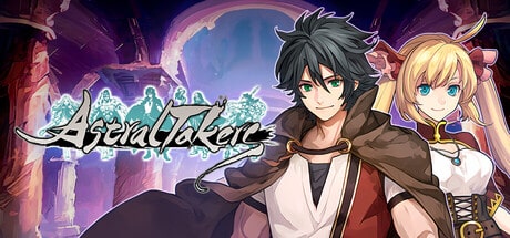 Astral Takers game banner - find where to play in the cloud