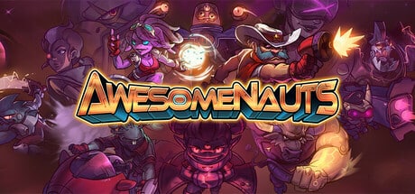 Awesomenauts game banner - find where to play in the cloud