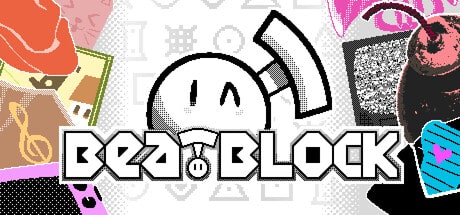 Beatblock game banner - find where to play in the cloud