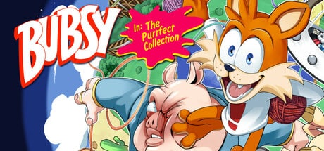 Bubsy in: The Purrfect Collection game banner - find where to play in the cloud