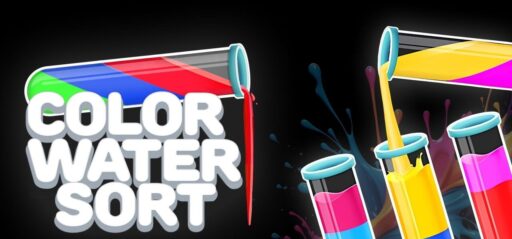 Color Water Sort game banner - find out where to play in the cloud