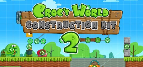 Croc's World Construction Kit 2 game banner - find where to play in the cloud