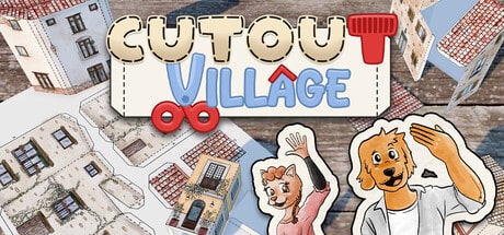 Cutout Village game banner - find out how to play with cloud gaming