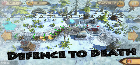 Defence to death game banner - find where to play in the cloud