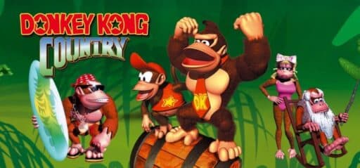 Donkey Kong Country game banner - find where to play in the cloud