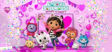 DreamWorks Gabby's Dollhouse: Ready to Party game banner - find where to play in the cloud
