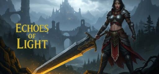 Echoes of Light: Child of the Balance game banner - find where to play in the cloud