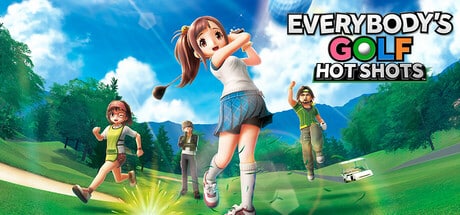 EVERYBODY'S GOLF HOT SHOTS game banner - find where to play in the cloud