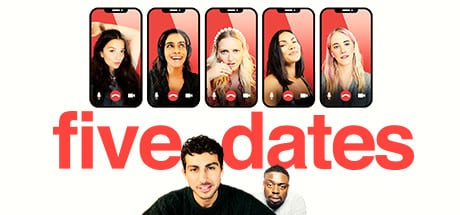 Five Dates game banner - find where to play in the cloud