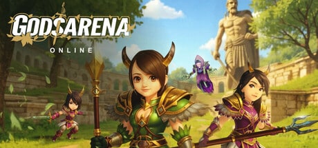 GodsArena Online game banner - find where to play in the cloud