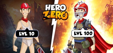 Hero Zero game banner - find where to play in the cloud