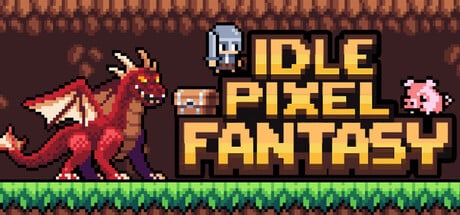 Idle Pixel Fantasy game banner - find where to play in the cloud